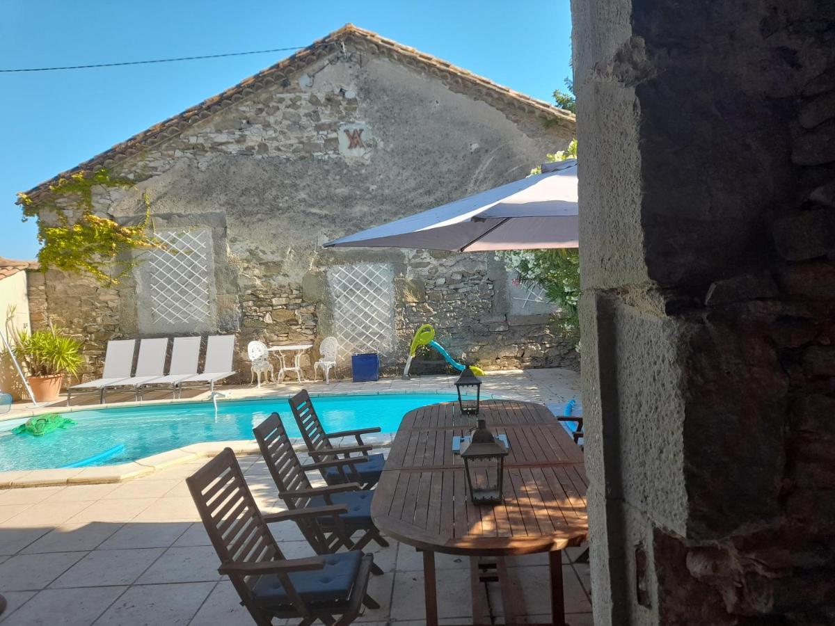 Le Gite De Sainte Valiere Piscine Et Spa Luaran gambar