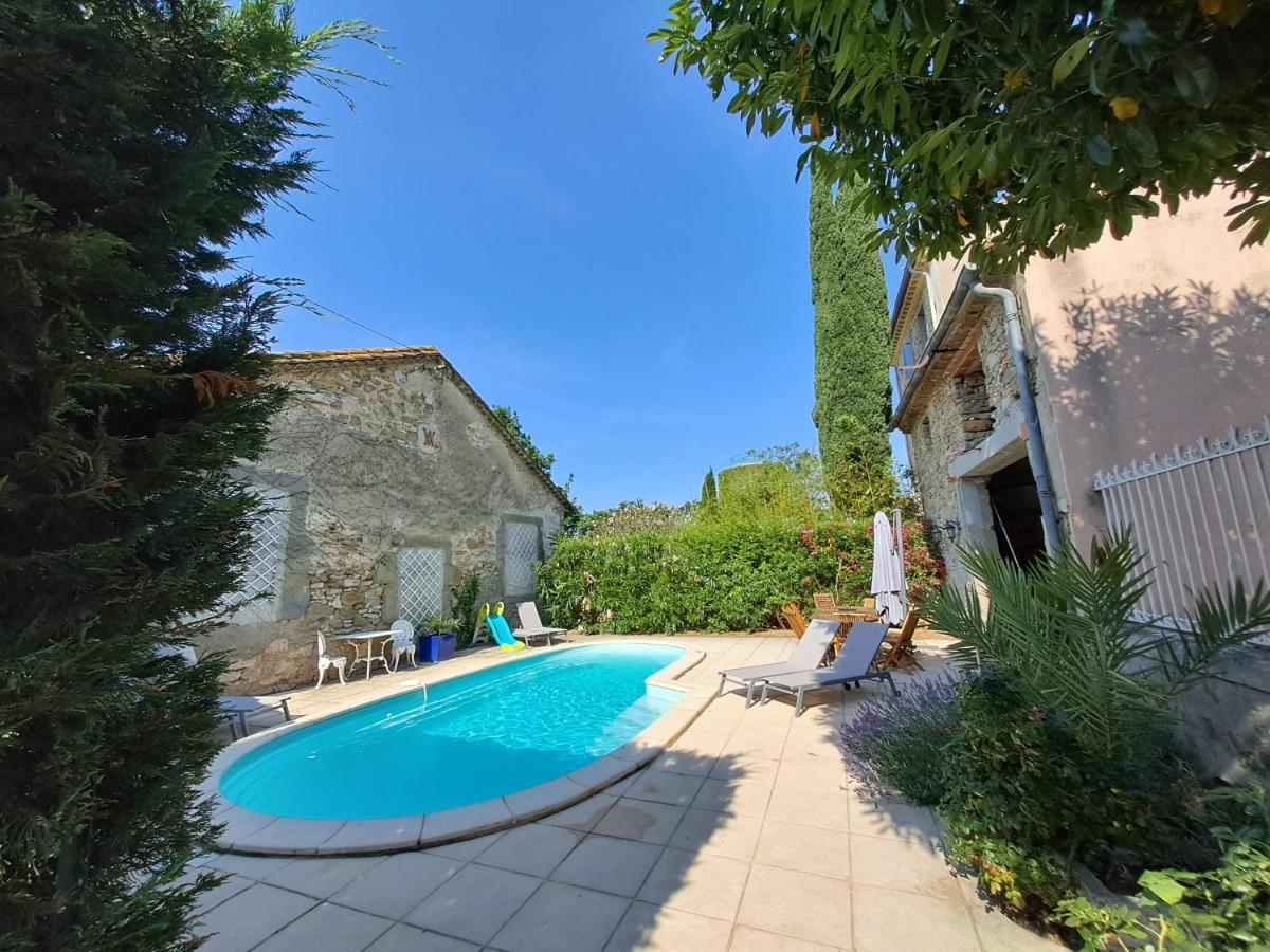 Le Gite De Sainte Valiere Piscine Et Spa Luaran gambar